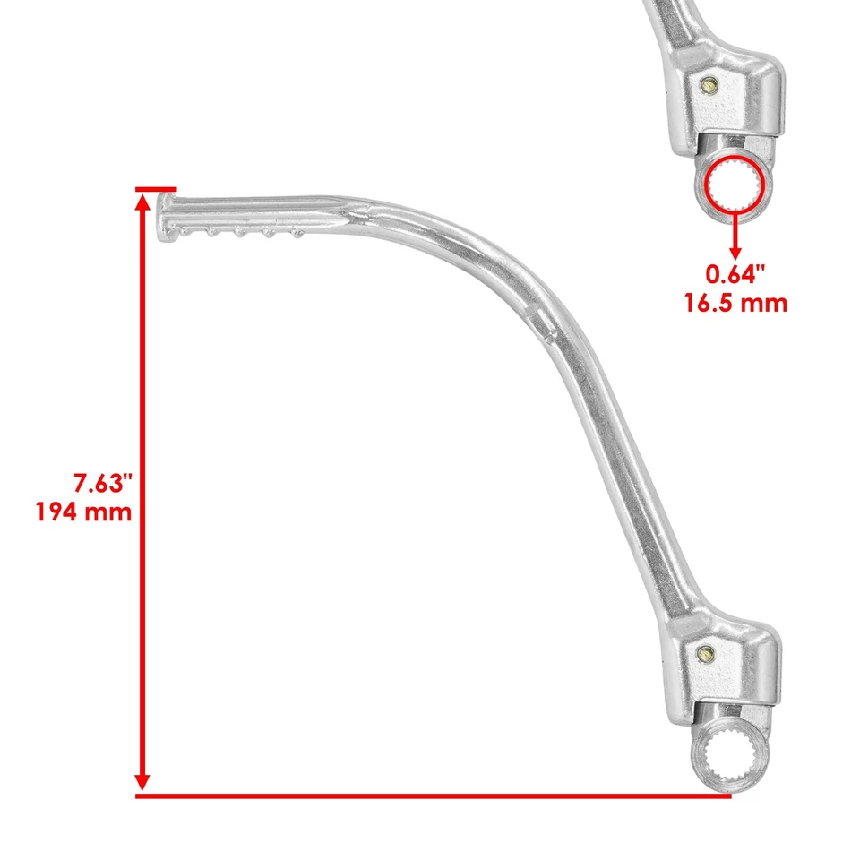 for Honda CRF250R CRF250 R 2012-2017 Kick Start Starter LEVER / 28300-KRN-306 - Image 2 of 4