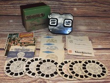 Vintage Sawyer's Inc ViewMaster with original box and paperwork Lot 25 reels