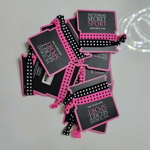 Lote de 10 Corbatas Elásticas Victoria's Secret Lunares 20 Corbatas N5640 - Imagen 12 de 12