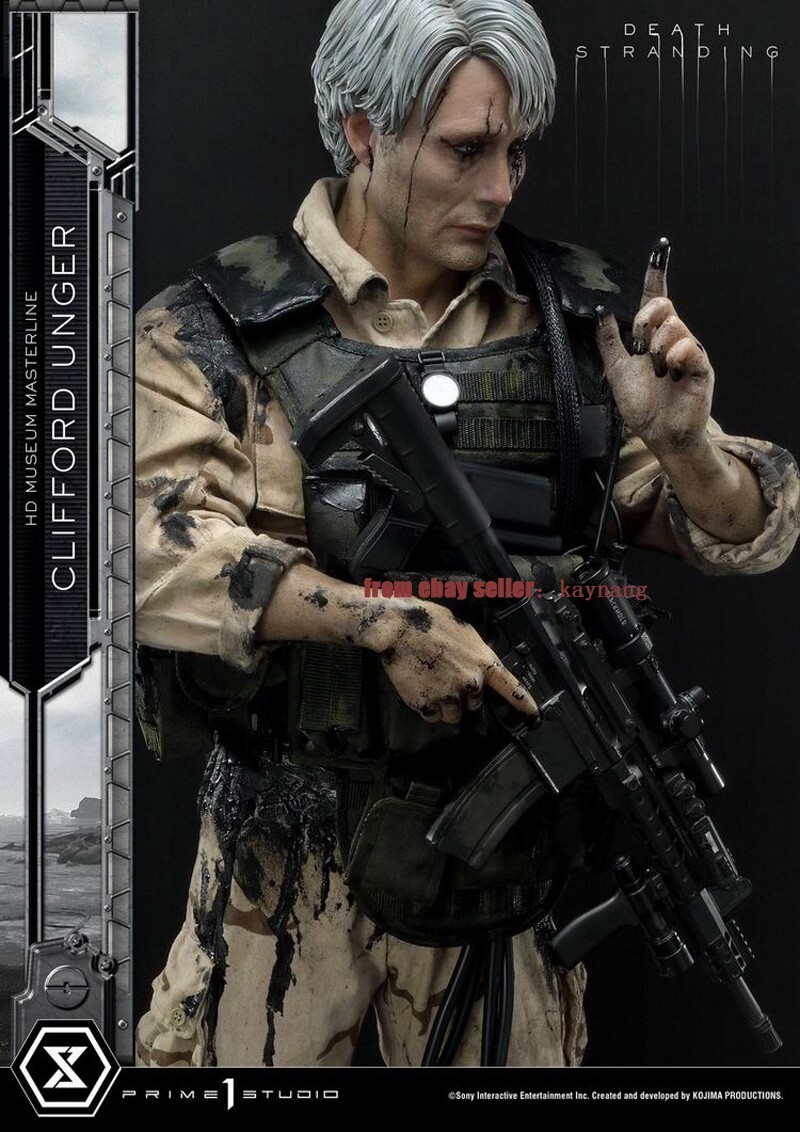 prime1 プライム1スタジオ　デススト　クリフォード　1/2 スタチュー Prime 1 Studio HDMMDS-02 Death Stranding 1/2 Clifford Unger Statue