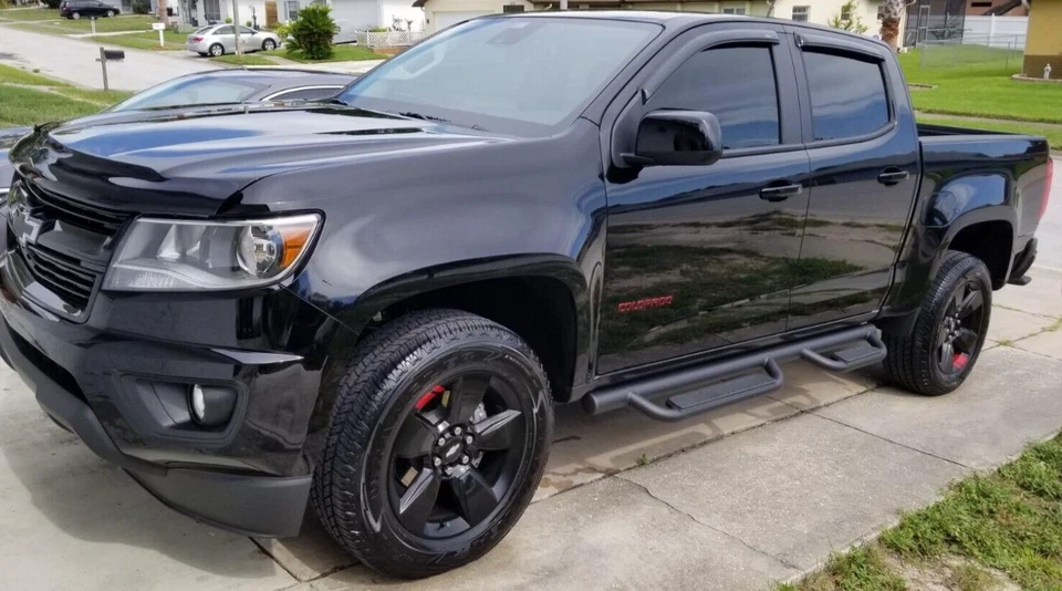 AVS Exterior-Mnt Protectores de Lluvia Viseras de Ventilación Pantalla para Chevy Colorado y Canyon 15-22 Foto 2 de 4