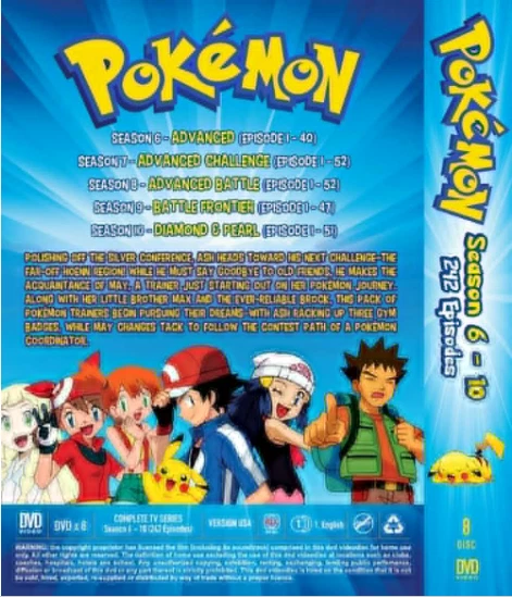Pokemon diamond and shop pearl episodes in english