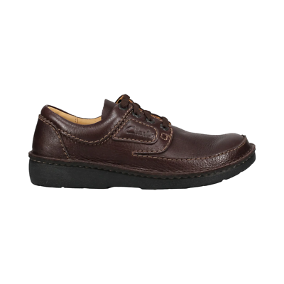 【nrykrsw 】 Mens Clarks Artisan Nature II Ox - Brown Leather, Size 7 Medium US