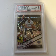 2018-19 Panini Prizm - Go Hard or Go Home Fast Break Prizm #1 Anthony Davis