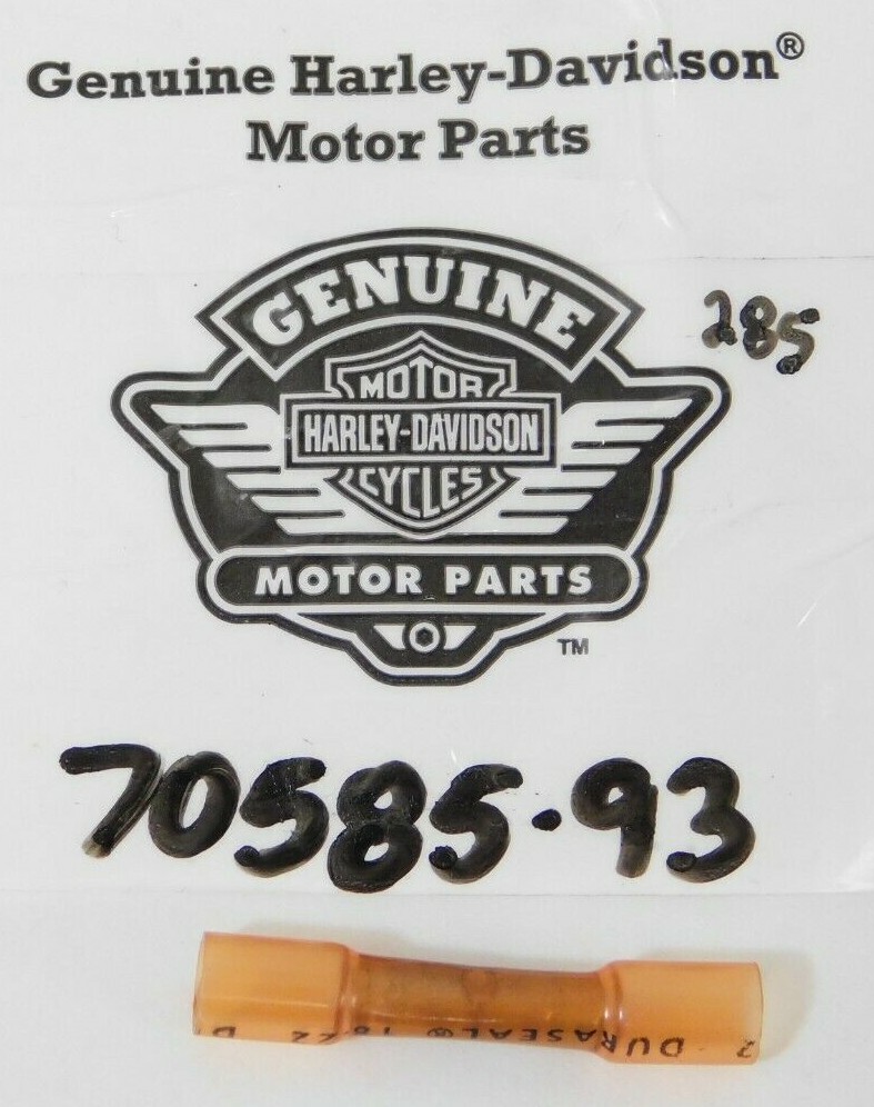 1 NOS Harley Davidson Pre-insulated Red Solid Splice Connector OEM