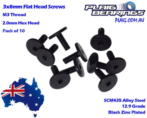 Traxxas RC Compatible Screws, Nuts and Grub Screws by Part Number - Packs of 10 - 第 46/65 張圖片