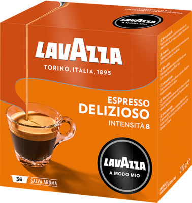 360 Kaffee kapseln Lavazza a modo mio DELIZOSO  espresso
