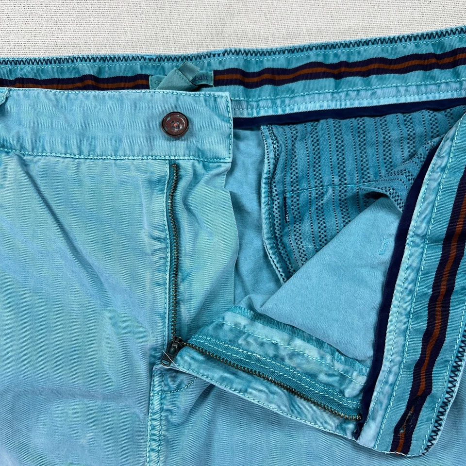 Pantalones Cortos Carbon 2 Cobalto Para Hombre 40 (40x9) Azul 100% Algodón Bolsillos Carga Clásicos* Foto 4 de 4