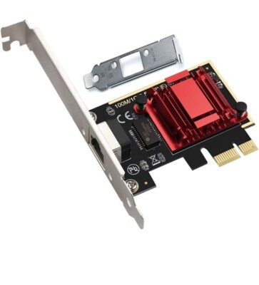  PCIe 2.5GBase-T Network Adapter RTL8125B 2500/1000/100Mbps Gigabit EthernetCard