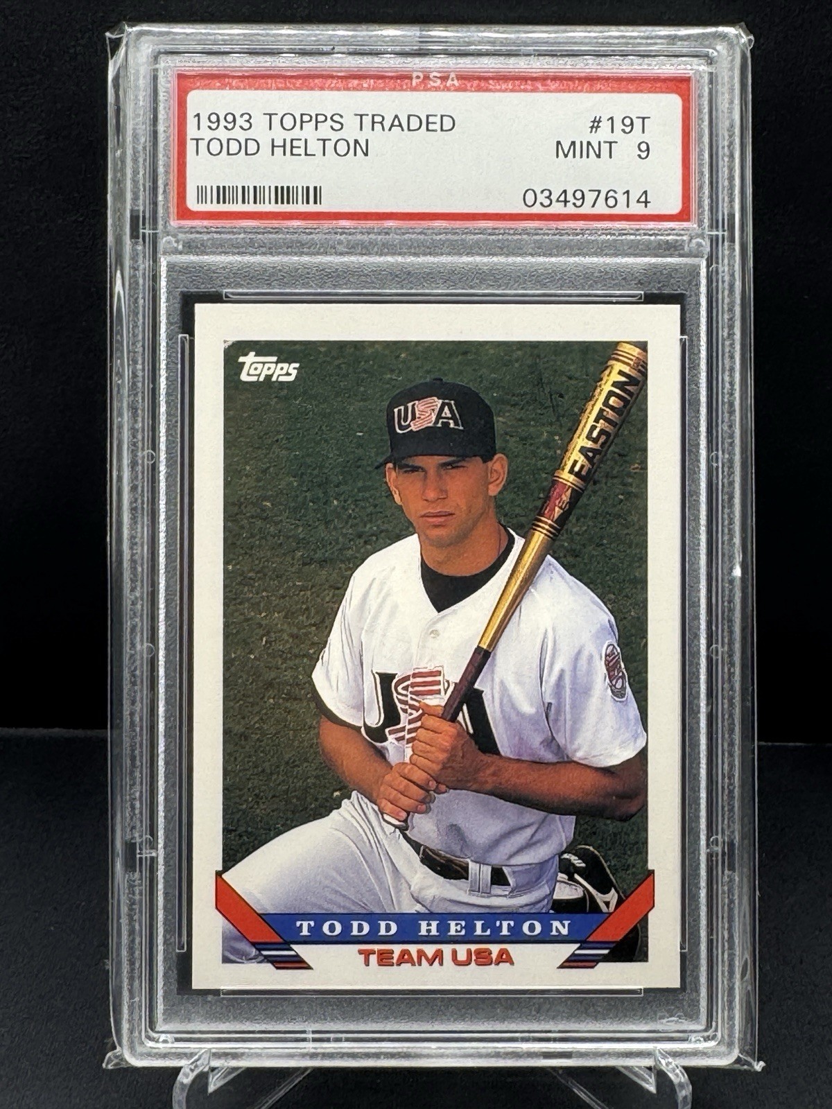 1993 Topps Traded Todd Helton #19T PSA 9