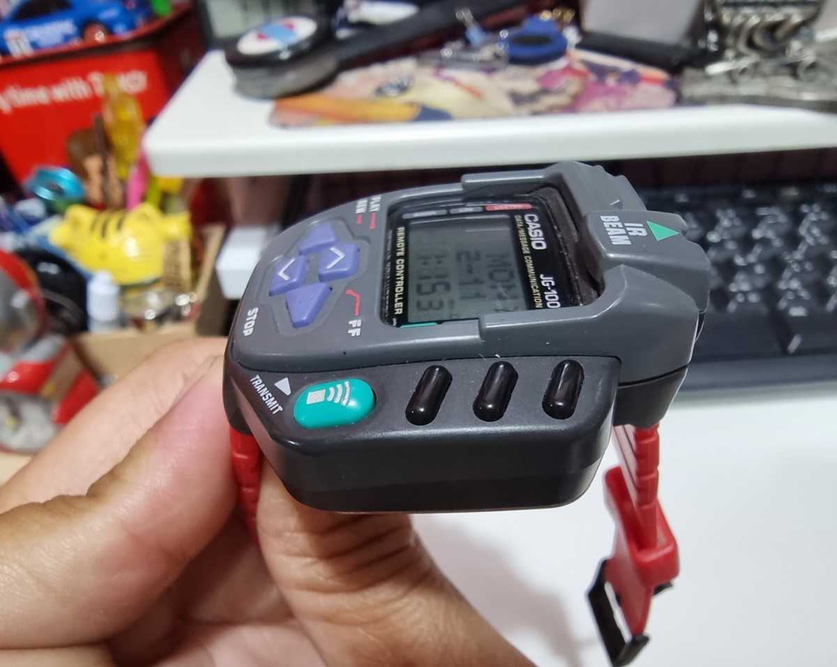 CASIO JG-100C-1T Cyber Cross Remote Japanese Digital Game