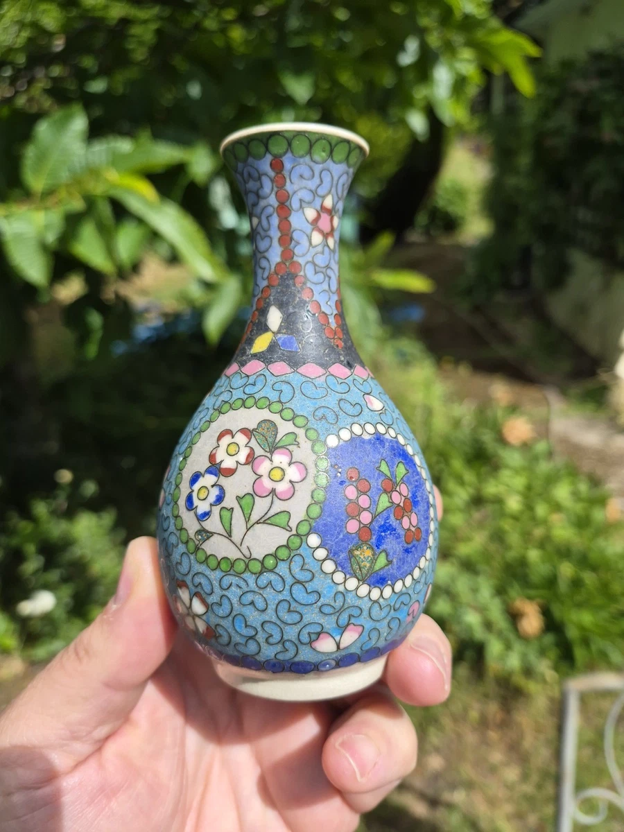 景泰蓝日本花瓶1850-1899 | eBay
