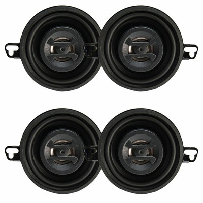 Hifonics ZS35CX 100W RMS 3.5  Zeus Series Coaxial Speaker 2-Pairs