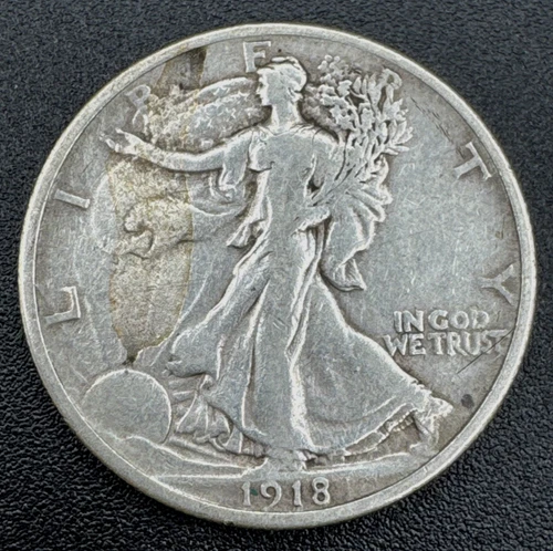 1918  Walking Liberty Half Dollar