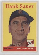 1958 Topps Hank Sauer #378 0i4d