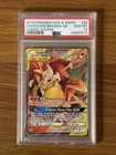 Pokémon Charizard & Braixen GX 22/236 Cosmic Eclipse Ultra Rare PSA 10 Holo