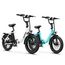 New Foldable E-Bike 1000W 48V 12.8Ah City Commuter Electric Adults Fast