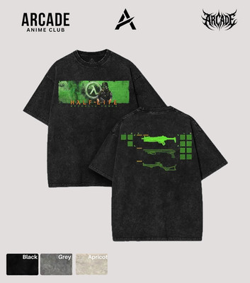 Arcade Anime Half-Life: Opposing Force Valven Washed Tee   Retro Wash