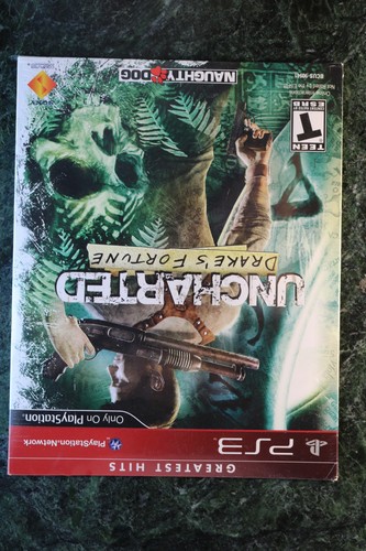 PS3 Playstation 3 Greatest Hits Uncharted Drake's Fortune SLEEVE Demo READ More - Picture 11 of 13