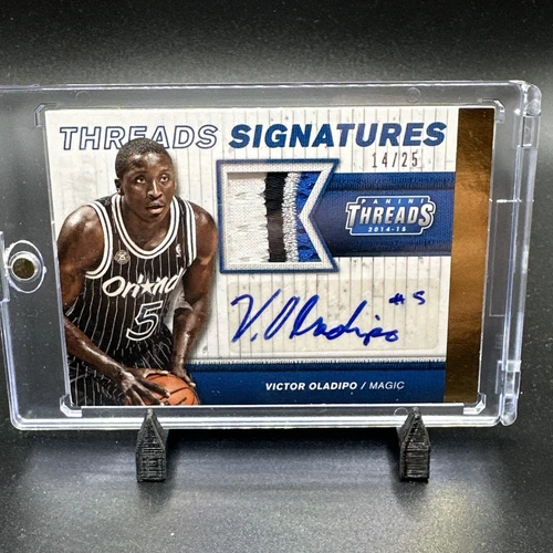 2014-15 Panini Threads - Threads Signatures Victor Oladipo #8 Prime /25 (AU,...