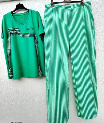  MARINA RINALDI Komplettshirt + Hose Übergrößen MR 25 = IT54, DE46, FR50
