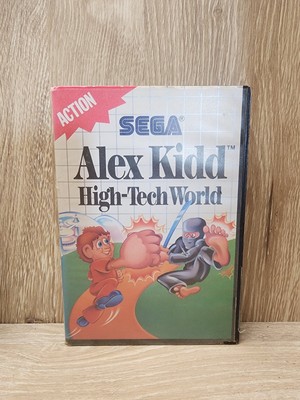 Alex Kidd high tech world Sega Master System - Jeux vidéo