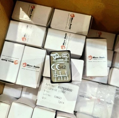 1pcs New MORS SMITT CU-U204-GE 110VDC relay #jg