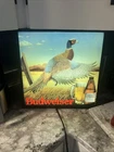 RARE vintage 1980's Budweiser Beer Lighted Advertising Sign - Pheasant Hunting