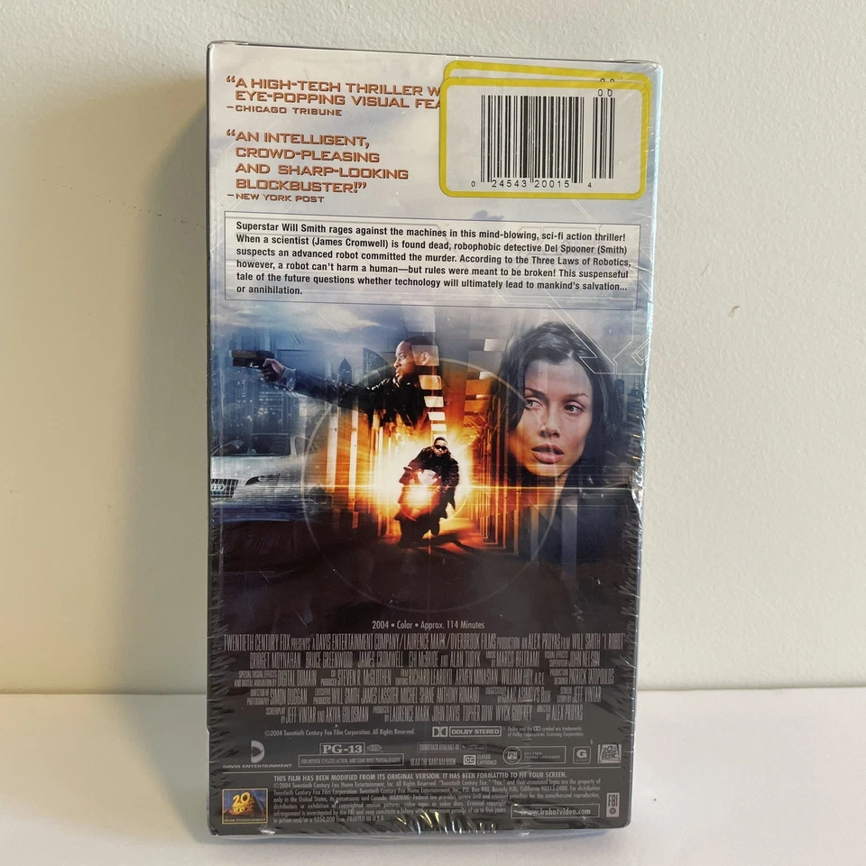 I, Robot (VHS, 2004) - Image 2 of 4
