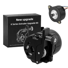 Upgrade k1 max Extruder, K1 Series Extruder Dual Gear Design Provide Smooth a...