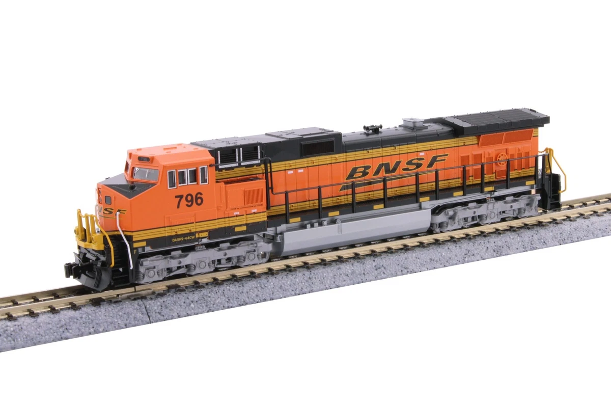 BNSF Railway N Orange Diesel Locomotive Model Railroad Locomotives