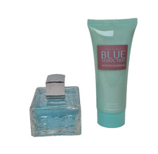 BLUE SEDUCTION WOMEN SET 3.4 EDT SPRAY 3.4 HYDRA FRESH BODY LOTION
