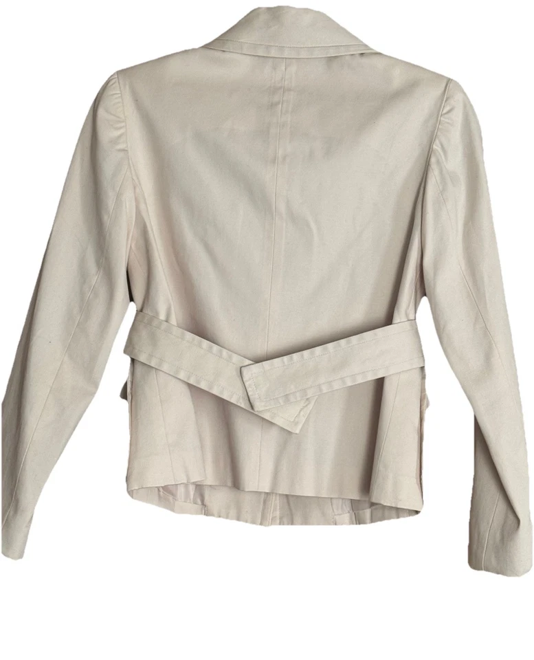 Traje de 2 piezas vintage Mig Wear para mujer, blazer tostado con falda plisada talla 2 EE. UU. Foto 4 de 4