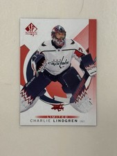 2024-25 SP Authentic Red Limited Charlie Lindgren