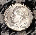 2019 P US Roosevelt 10 CENTS - Nice PHILA Issue Dime VF — photo 1