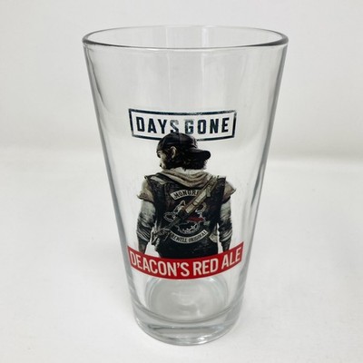 Days Gone Deacon's Red Ale Pint Glass Bend Studio