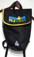 Ironman OCEANSIDE 70.3 Black Backpack Zip Triathlon Race California