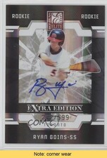 2009 Donruss Elite Extra Edition Rookie 212/599 Ryan Goins #104 Auto READ 9lz