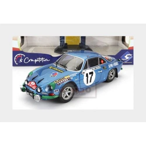 1:18 SOLIDO Renault Alpine A110 1600S Rally Montecarlo 1972 Darniche SL1804206 - Immagine 2 di 2