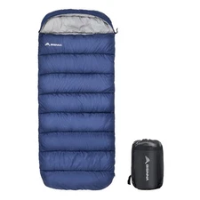 BISINNA XXL Sleeping Bag(90.55"x39.37") for Big and Tall Adults,3-4 Seasons P...