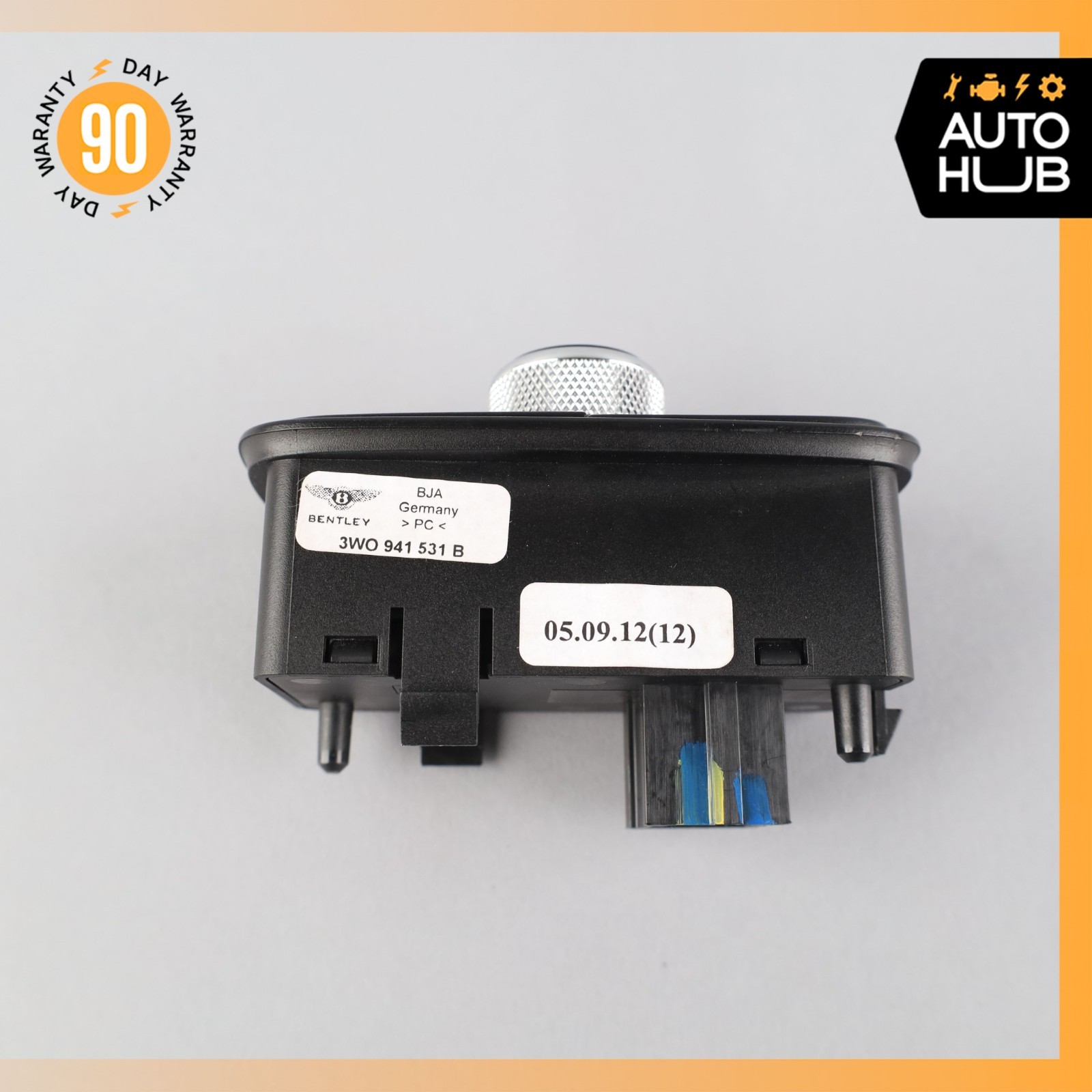 03-12 Bentley Continental GT GTC Flying Spur Headlight Switch Control OEM 30k