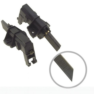 2x Carbon Motor Brushes for WHIRLPOOL 481931088529, ZANUSSI 4055180014
