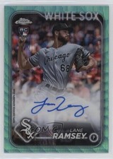 2024 Topps Chrome Rookie Aqua Wave Refractor /199 Lane Ramsey #RA-LRA Auto 1g5d