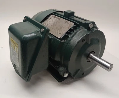Toshiba 0024SDSR41A-P Electric Motor 3ph 2hp 1750/1430rpm 145T TEFC FBK1 - Image 1 of 4