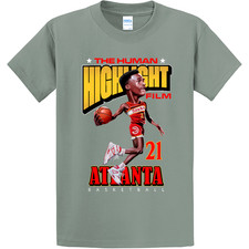 NEW RETRO KINGS HUMAN HIGHLIGHT FILM STEEL GREEN Tee Shirt SM-4XLRGE MADE IN USA