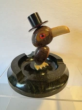 Vintage Art Deco DUNHILL - HENRY HOWELL? Nut Bird Ashtray - Bakelite - British