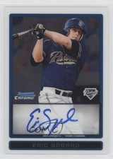 2009 Bowman Chrome Prospects Eric Sogard #BCP127 Auto m4h