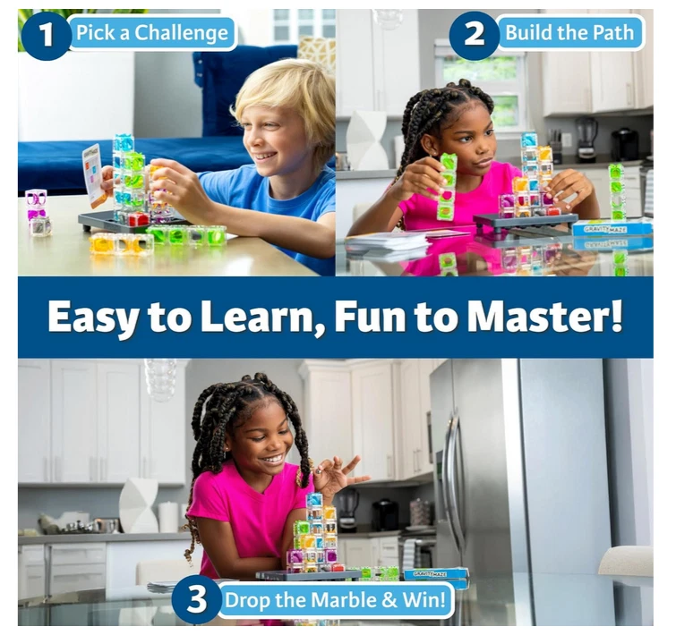 Gravity Maze Falling Marble Logic Game - Image 2 of 3