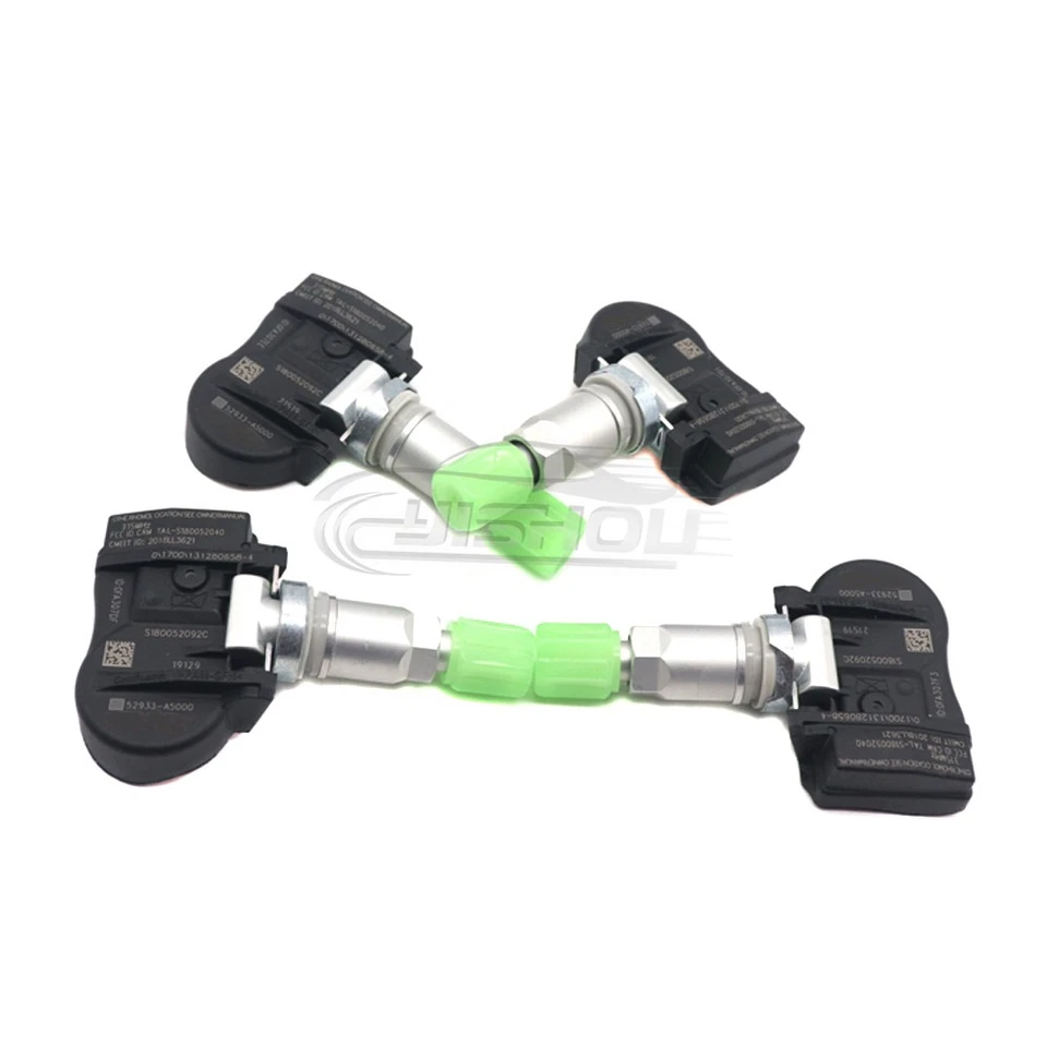 4X 52933-A5000 SENSOR DE PRESIÓN DE NEUMÁTICOS TPMS para Hyundai Accent Kia Cadenza 315MHz Foto 3 de 4