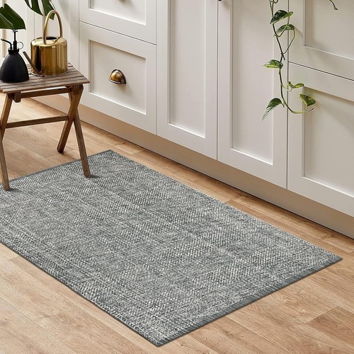 Reversible 3x5 Bedroom & Living Room Rug - Lightweight Machine-Washable - Picture 8 of 8